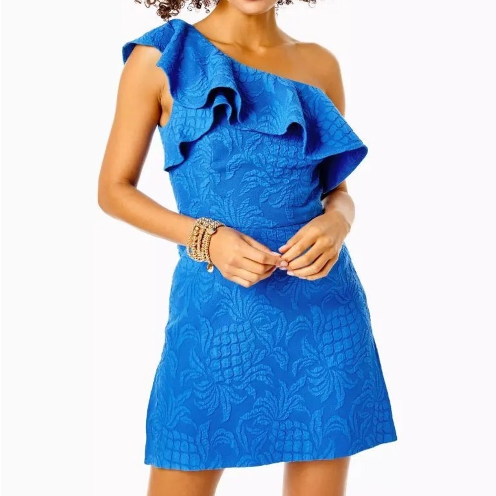 Lily Pulitzer Kipton One Shoulder Romper